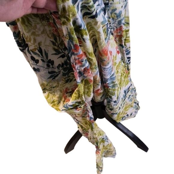 Woman Within 1X 22/24 Floral Maxi Dress - Picture 5 of 7